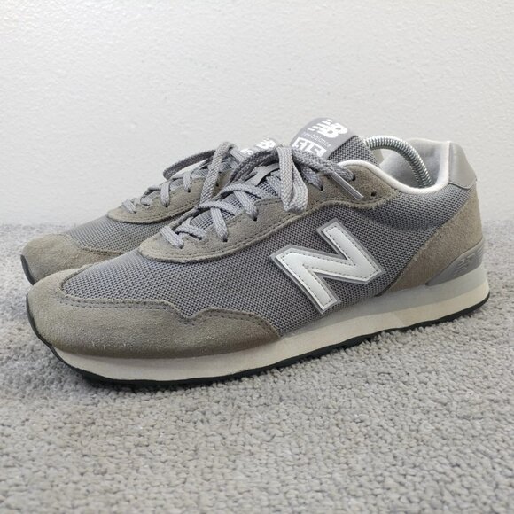 New Balance 515 V3 Mens Size 10.5 Running Shoes Gray Low Top Sneakers ML515GR3 - Picture 1 of 10